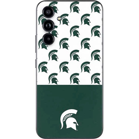 Michigan State University Spartans MSU Split Galaxy A54 5G Skin