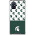 Michigan State University Spartans MSU Split Galaxy A71 5G Clear Case