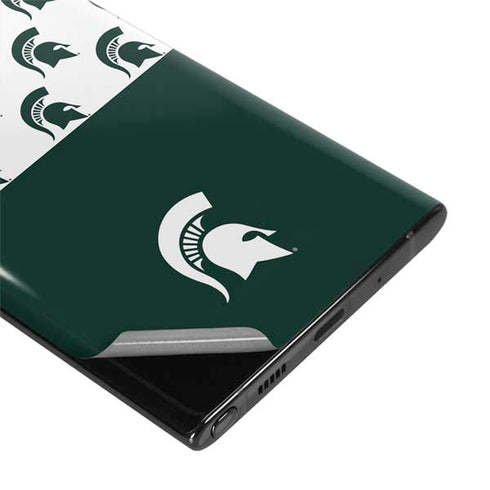Michigan State University Spartans MSU Split Galaxy Note 10 Skin