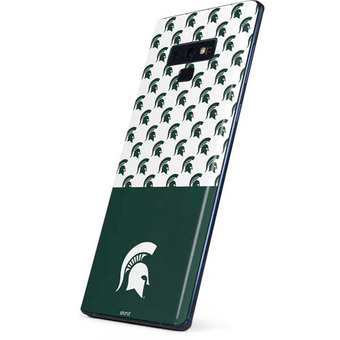 Michigan State University Spartans MSU Split Galaxy Note 9 Skin