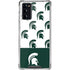 Michigan State University Spartans MSU Split Galaxy Note20 5G Clear Case