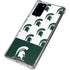Michigan State University Spartans MSU Split Galaxy Note20 5G Clear Case