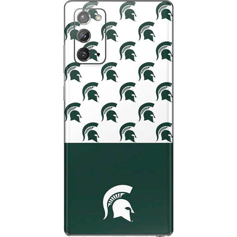 Michigan State University Spartans MSU Split Galaxy Note20 5G Skin