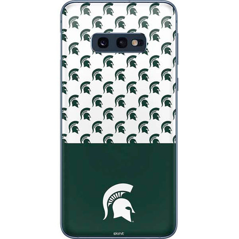 Michigan State University Spartans MSU Split Galaxy S10e Skin