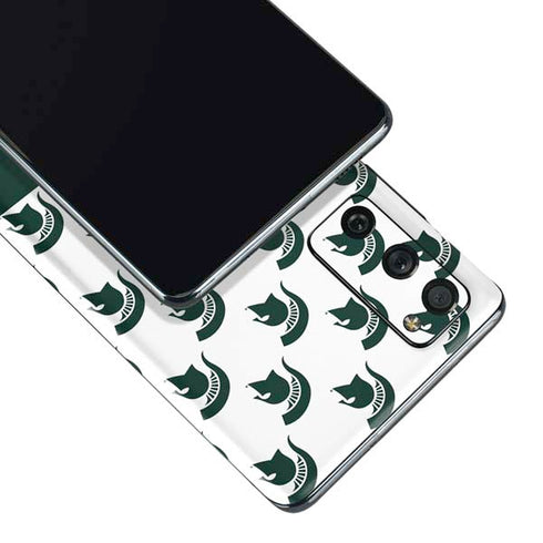 Michigan State University Spartans MSU Split Galaxy S20 Fan Edition Skin