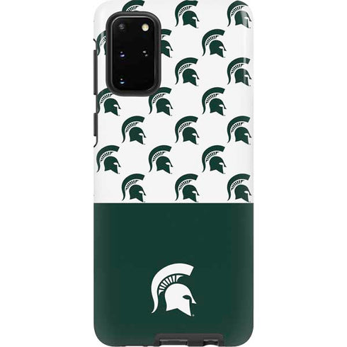 Michigan State University Spartans MSU Split Galaxy S20 Plus Pro Case