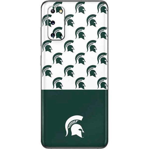 Michigan State University Spartans MSU Split Galaxy S20 Skin
