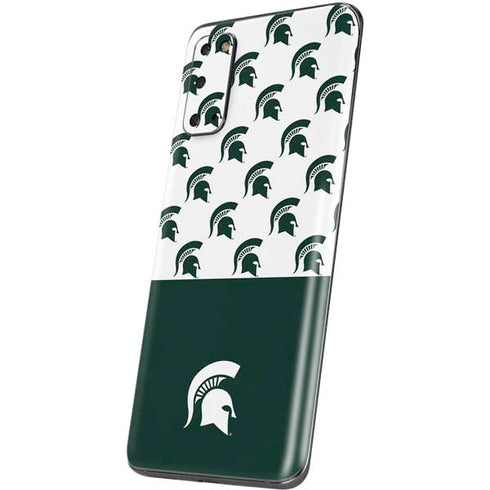 Michigan State University Spartans MSU Split Galaxy S20 Skin