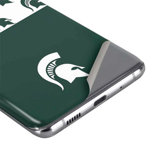 Michigan State University Spartans MSU Split Galaxy S20 Skin