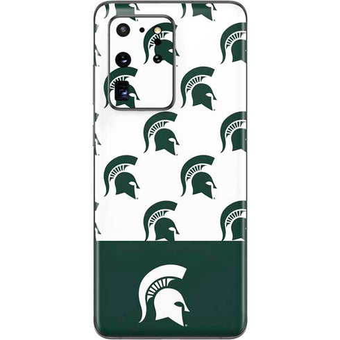 Michigan State University Spartans MSU Split Galaxy S20 Ultra 5G Skin