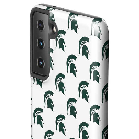 Michigan State University Spartans MSU Split Galaxy S21 Plus 5G Pro Case