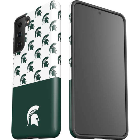 Michigan State University Spartans MSU Split Galaxy S21 Plus 5G Pro Case