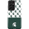 Michigan State University Spartans MSU Split Galaxy S21 Ultra 5G Pro Case