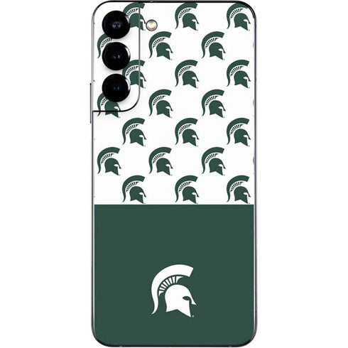 Michigan State University Spartans MSU Split Galaxy S22 Plus Skin