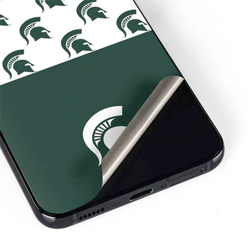 Michigan State University Spartans MSU Split Galaxy S22 Plus Skin