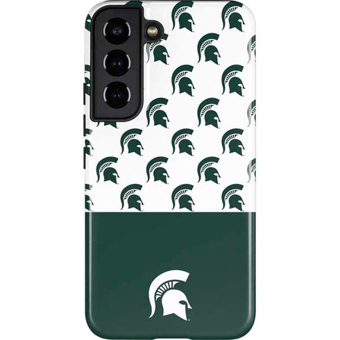 Michigan State University Spartans MSU Split Galaxy S22 Pro Case