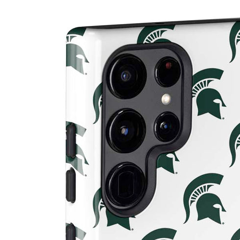 Michigan State University Spartans MSU Split Galaxy S22 Ultra Pro Case