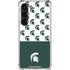 Michigan State University Spartans MSU Split Galaxy S23 Clear Case