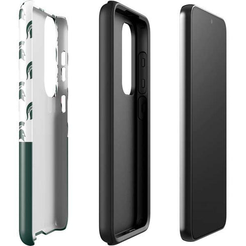 Michigan State University Spartans MSU Split Galaxy S23 Plus Pro Case