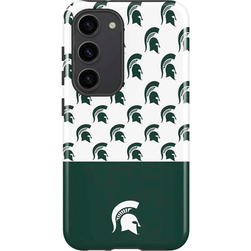 Michigan State University Spartans MSU Split Galaxy S23 Pro Case