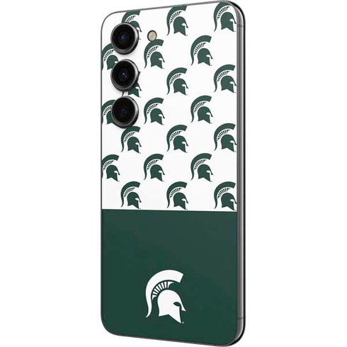Michigan State University Spartans MSU Split Galaxy S23 Skin