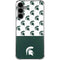 Michigan State University Spartans MSU Split Galaxy S24 Plus Clear Case