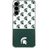 Michigan State University Spartans MSU Split Galaxy S24 Plus Clear Case