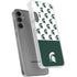 Michigan State University Spartans MSU Split Galaxy S24 Plus Clear Case