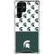Michigan State University Spartans MSU Split Galaxy S24 Ultra Clear Case