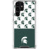 Michigan State University Spartans MSU Split Galaxy S24 Ultra Clear Case