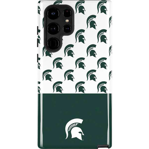 Michigan State University Spartans MSU Split Galaxy S24 Ultra Impact Case