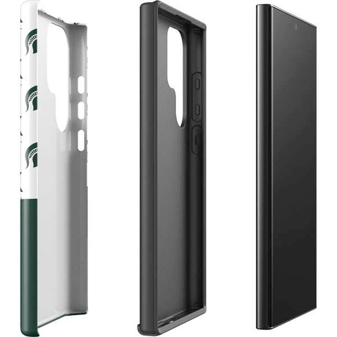 Michigan State University Spartans MSU Split Galaxy S24 Ultra Impact Case