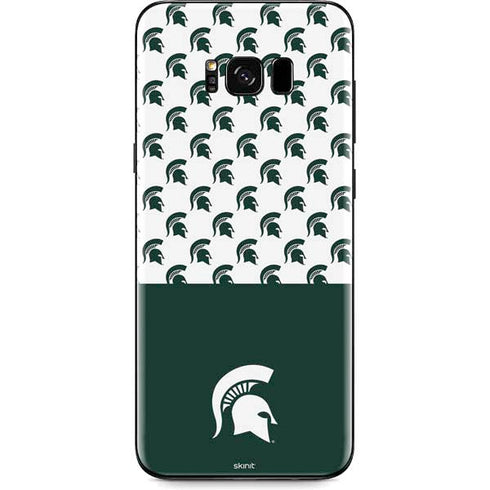 Michigan State University Spartans MSU Split Galaxy S8 Plus Skin