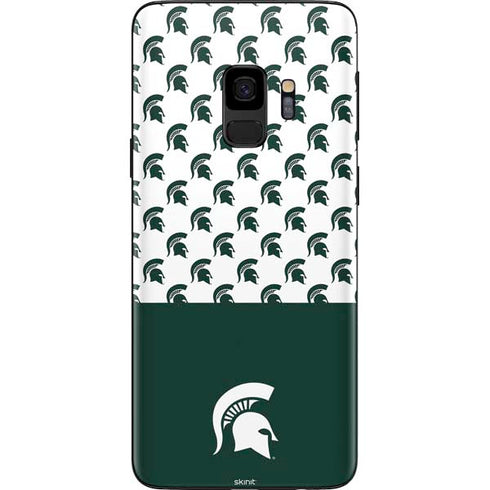 Michigan State University Spartans MSU Split Galaxy S9 Skin