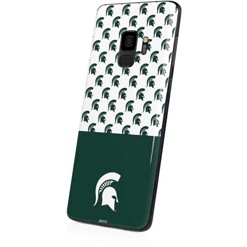Michigan State University Spartans MSU Split Galaxy S9 Skin