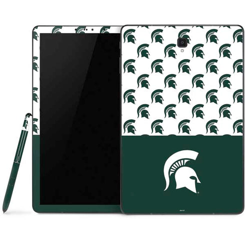Michigan State University Spartans MSU Split Samsung Galaxy Tab Skin