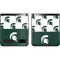 Michigan State University Spartans MSU Split Galaxy Z Flip Skin
