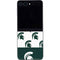 Michigan State University Spartans MSU Split Galaxy Z Flip5 5G Skin