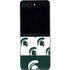 Michigan State University Spartans MSU Split Galaxy Z Flip5 5G Skin