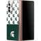 Michigan State University Spartans MSU Split Galaxy Z Fold2 5G Skin