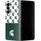 Michigan State University Spartans MSU Split Galaxy Z Fold4 5G Skin