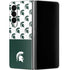 Michigan State University Spartans MSU Split Galaxy Z Fold4 5G Skin