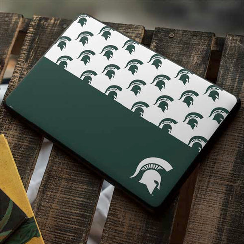Michigan State University Spartans MSU Split Google Pixelbook Go Skin