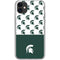 Michigan State University Spartans MSU Split iPhone 11 Clear Case