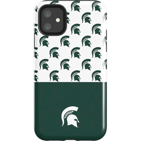 Michigan State University Spartans MSU Split iPhone 11 Impact Case