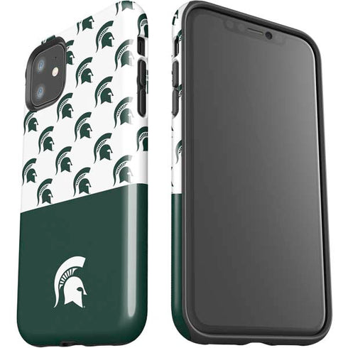 Michigan State University Spartans MSU Split iPhone 11 Impact Case