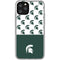 Michigan State University Spartans MSU Split iPhone 11 Pro Clear Case