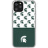 Michigan State University Spartans MSU Split iPhone 11 Pro Clear Case