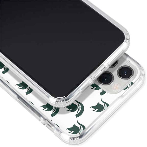 Michigan State University Spartans MSU Split iPhone 11 Pro Clear Case