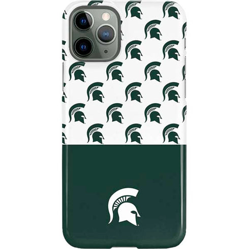 Michigan State University Spartans MSU Split iPhone 11 Pro Lite Case